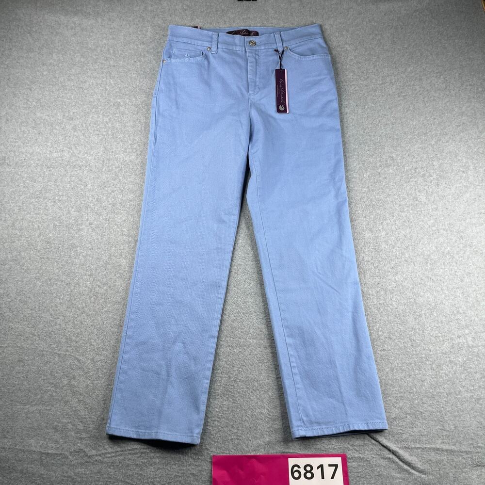 Gloria Vanderbilt Amanda Denim Jeans Light Blue Soft Touch Slimming New NWT 8